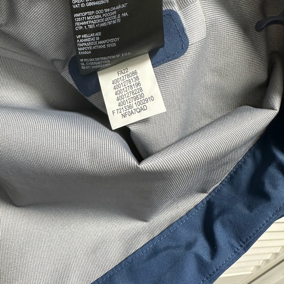 The North Face Dryzzle FutureLight Shell Parka Small Shady Blue NWT - Picture 8 of 11